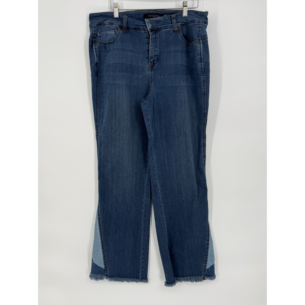 One5One Women's Wide Leg Denim Bombshell Fit 14/32